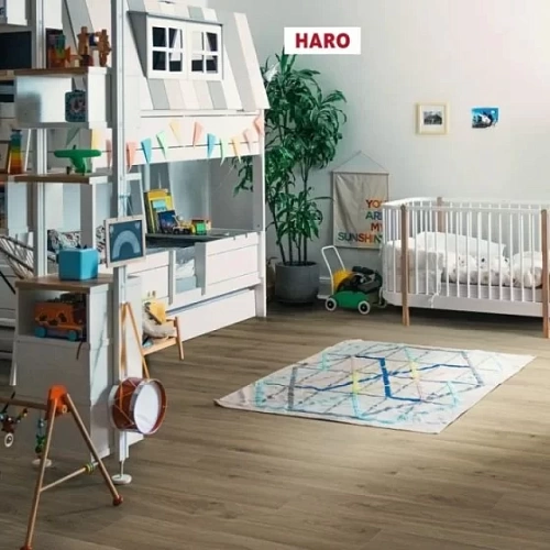 ДУБ ЭМИЛИЯ ПУРО ЛАМИНАТ  HARO  TRITTY 100 CAMPUS ламинат для пола